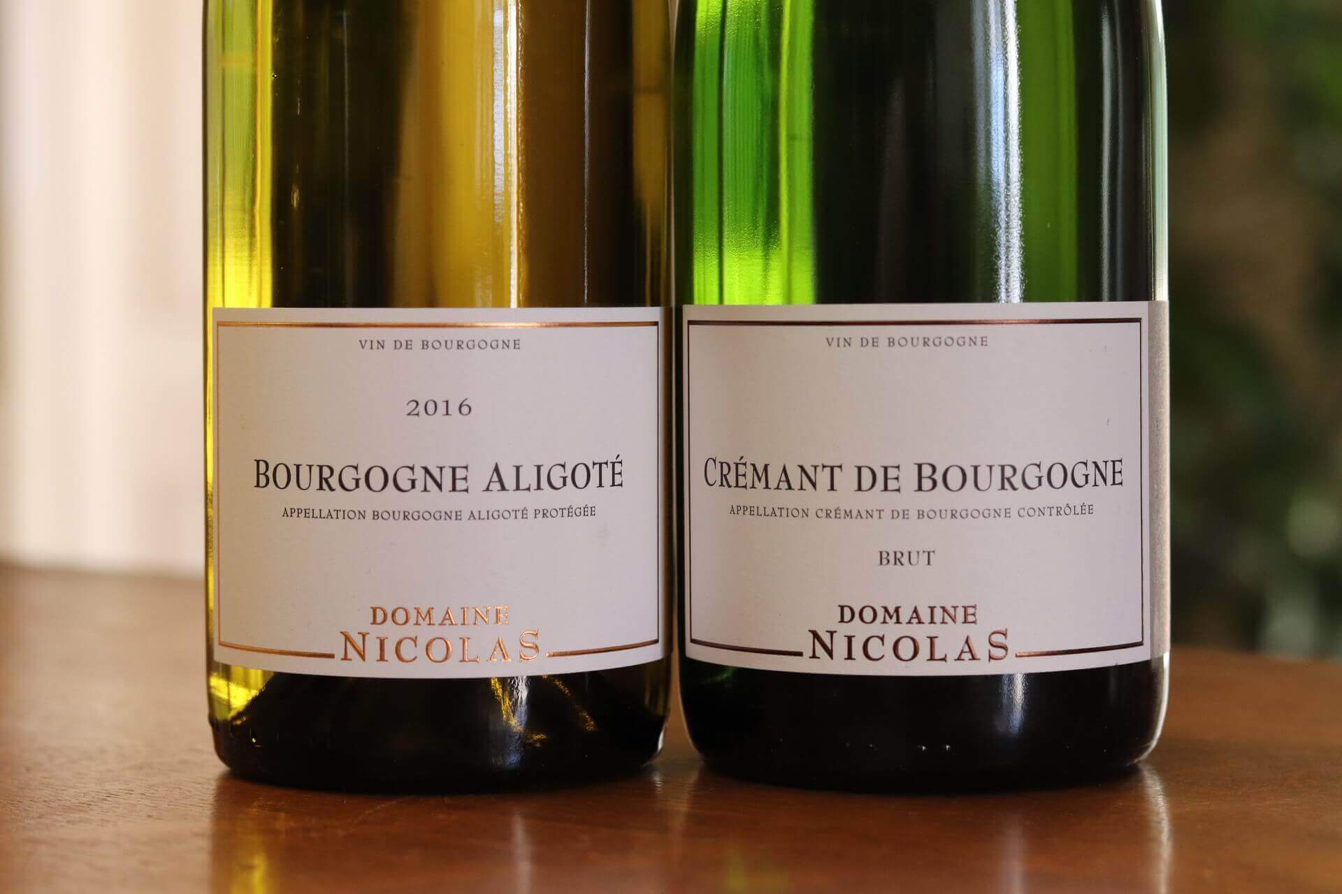 Bourgogne Aligoté et Crémant de Bourgogne