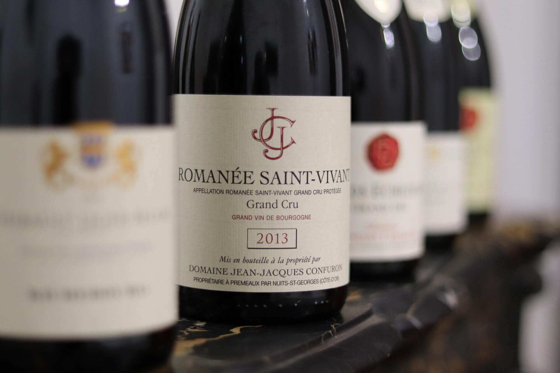 Les premiers crus et grands crus à Vosne Romanée